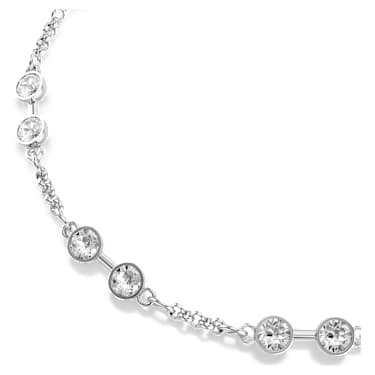 Swarovski Remix Collection strand, Round cut, White, Rose