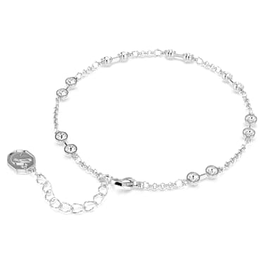 Strand Swarovski Remix Collection, Taille ronde, Blanc, Métal rhodié - Swarovski, 5663545