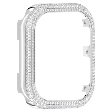 Sparkling Gehäuserahmen, Für die Apple Watch® Series 7, 41 mm, Silberfarben - Swarovski, 5663567