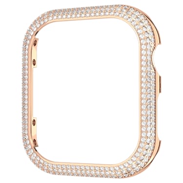 Sparkling case, For Apple Watch® Series 7, 41mm, Rose gold