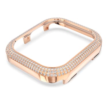 Sparkling 케이스, Apple Watch® Series 7용, 41mm, 로즈골드 톤 - Swarovski, 5663568