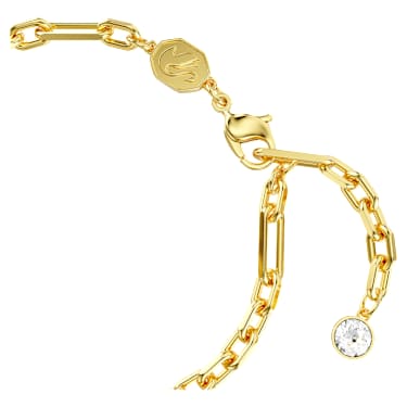 Una Armband, Grün, Goldlegierungsschicht - Swarovski, 5665237