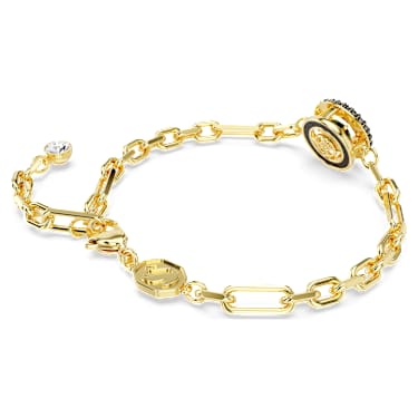 Una Armband, Grün, Goldlegierungsschicht - Swarovski, 5665237