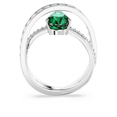 Anello cocktail Hyperbola Zirconia a zero emissioni di carbonio