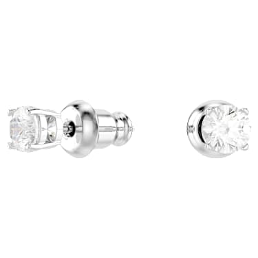 Mesmera Set, Verschiedene Schliffe, Verstreutes Design, Weiß, Rhodiniert - Swarovski, 5665877