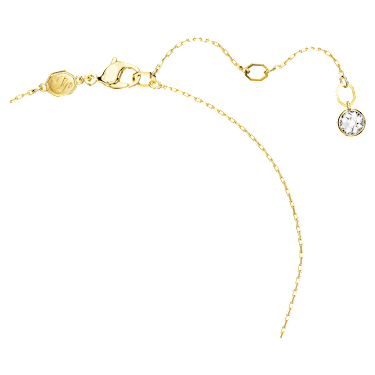 Idyllia pendant, Ladybug, Red, Gold-tone plated - Swarovski, 5666225