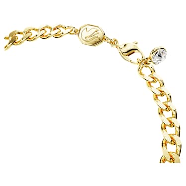 Idyllia 手链, 瓢虫, 红色, 镀金色调 - Swarovski, 5666238