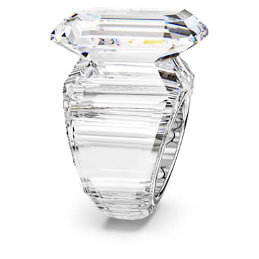 Lucent リング, オクタゴンカット, ホワイト - Swarovski, 5666587