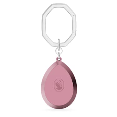 Key ring, Pear cut, Pink - Swarovski, 5666646