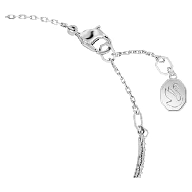 Stilla 手镯, 混合切割, 蓝色, 镀铑 - Swarovski, 5668244