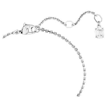 Mesmera ブレスレット, ミックスカット, グリーン, ロジウム・プレー