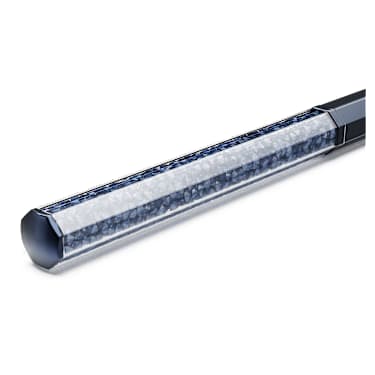 Crystalline ballpoint pen, Octagon shape, Blue, Blue lacquered - Swarovski, 5669933