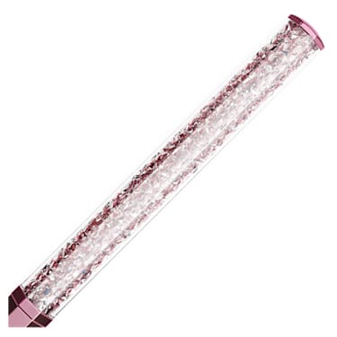 Crystalline ballpoint pen, Octagon shape, Pink, Pink lacquered - Swarovski, 5669937