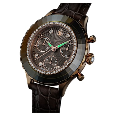 Swarovski chronograph watch discount