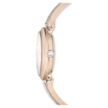 Illumina 워치, 스위스 메이드, 메탈 브레이슬릿, 골드 톤, 샴페인 골드 톤 피니시 - Swarovski, 5671196