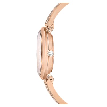 Illumina 手錶, 瑞士製造, 金屬手鏈, 玫瑰金色調, 玫瑰金色潤飾 - Swarovski, 5671202
