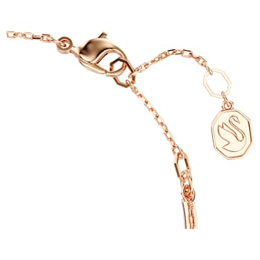 Swarovski Sublima bangle Moon Multicoloured Rose gold tone plated
