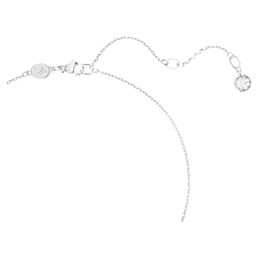 Imber Anhänger, Verschiedene Schliffe, Weiß, Rhodiniert - Swarovski, 5671819