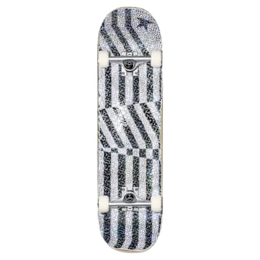 Prancha de skate Golden Goose, Preta e branca - Swarovski, 5672661