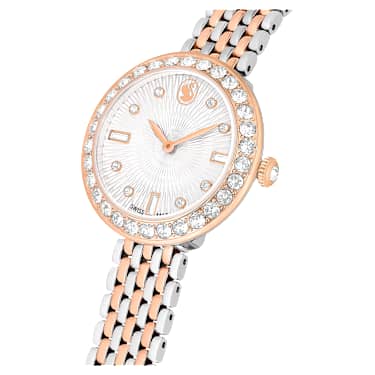 Certa horloge, Swiss Made, Metalen armband, Roségoudkleurig, Gemengde metaalafwerking - Swarovski, 5672971