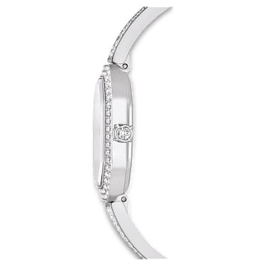 Dextera Bangle Saat, İsviçre Üretimi, Metal bileklik, Gümüş Rengi, Paslanmaz çelik - Swarovski, 5672977