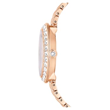 Certa 手錶, 瑞士製造, 金屬手鏈, 玫瑰金色調, 玫瑰金色潤飾 - Swarovski, 5672981