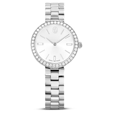 Certa 워치, 스위스 메이드, 메탈 브레이슬릿, 실버 톤, 스테인리스 스틸 - Swarovski, 5672998