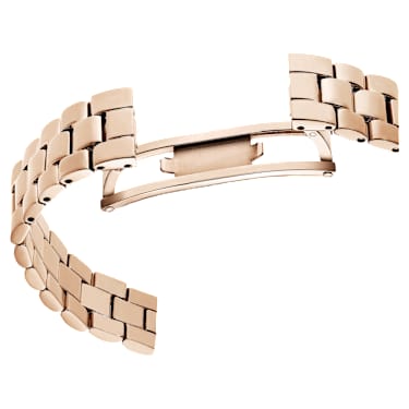 Certa horloge, Swiss Made, Metalen armband, Goudkleurig, Champagnegoudkleurige afwerking - Swarovski, 5673013