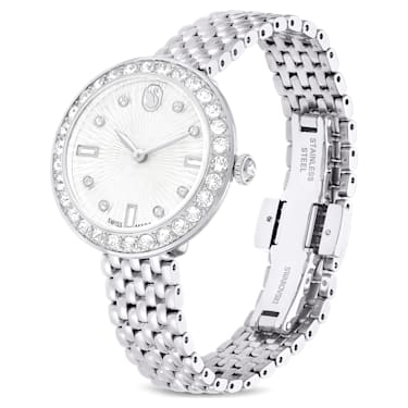 Certa watch, Swiss Made, Metal bracelet, Silver tone, Stainless steel