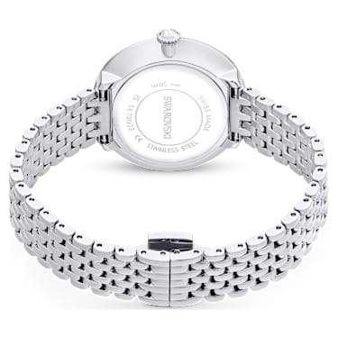 ss5.7クリスタル30G正規スワロフスキー Relógio Matrix tennis 7-link, Fabrico suíço, Pulseira de metal