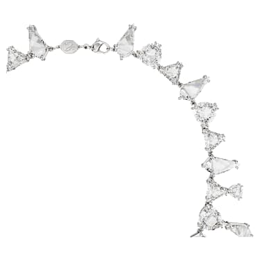 Collier Mesmera, Pièce d’exception, Tailles diverses, Blanc, Métal rhodié - Swarovski, 5673599