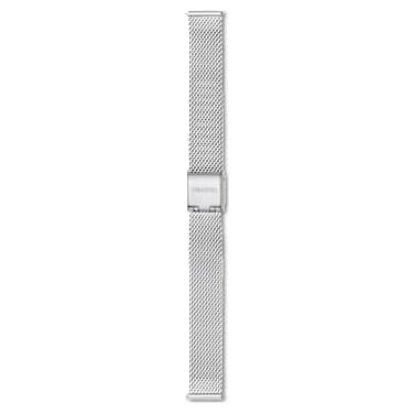 Pašček za ročno uro, Širina 13 mm (0,51"), Kovinski, Srebrn odtenek, Nerjavno jeklo - Swarovski, 5674182