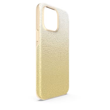 Ovitek za mobilni telefon High, Barvno prelivanje, iPhone® 14 Pro Max, Zlat odtenek - Swarovski, 5674494