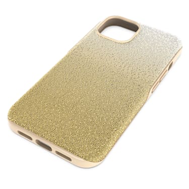 High smartphone case, Color gradient, iPhone® 14, Gold tone - Swarovski, 5674496