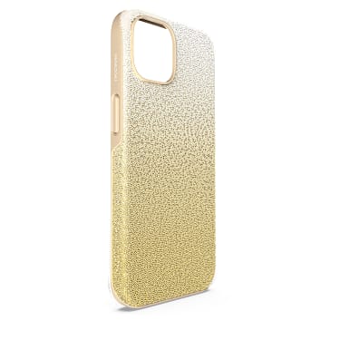 High smartphone case, Color gradient, iPhone® 14, Gold tone