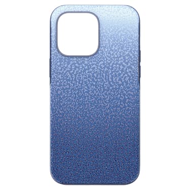 Pouzdro na chytrý telefon High, Barevný přechod, iPhone® 14 Pro Max, Modrá - Swarovski, 5674499