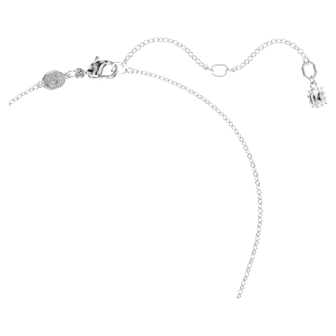 Obesek Insigne, Mešani rezi, Križ, Bel, Prevleka iz rodija - Swarovski, 5675573