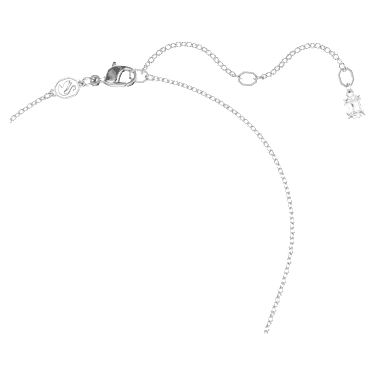 Insigne 펜던트, 라운드 컷, 십자가, 화이트, 로듐 플래팅 - Swarovski, 5675576