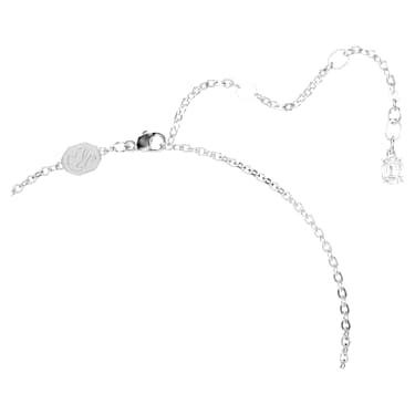 Pingente Insigne, Pavé, Cruz, Branco, Lacado a ródio - Swarovski, 5675577
