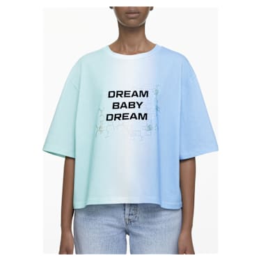 Liberal Youth Ministry, Gradient t-shirt, Green - Swarovski, 5677020