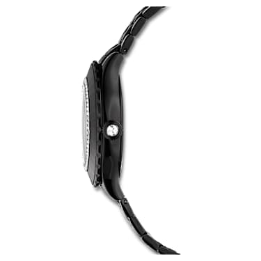 Reloj Octea Moon, Fabricado en Suiza, Luna, Brazalete de metal, Negro, Acabado negro - Swarovski, 5677497