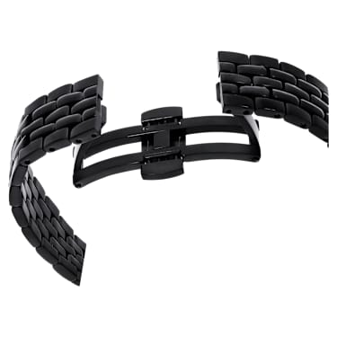 Reloj Octea Moon, Fabricado en Suiza, Luna, Brazalete de metal, Negro, Acabado negro - Swarovski, 5677497