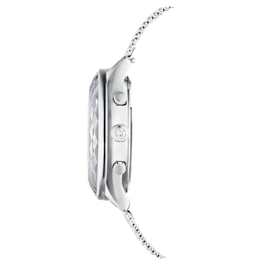 Orologio Nova Chrono, Fabbricato in Svizzera, Bracciale di metallo, Tono argentato, Acciaio inossidabile - Swarovski, 5677503