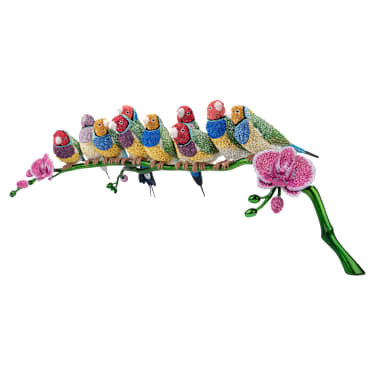 Crystal Myriad Gouldian Finches - Swarovski, 5677659