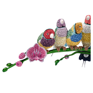 Crystal Myriad Gouldian Finches - Swarovski, 5677659