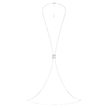Swarovski x SKIMS Körperkette, Oktagon-Schliff, Venezianerkette 