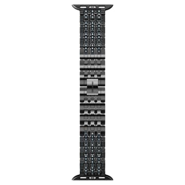 Princess strap, For Apple Watch® 40 mm & 41mm, Black finish - Swarovski, 5678675