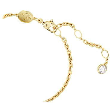 Pulsera I LOVE NY, Roja, Baño tono oro - Swarovski, 5678704