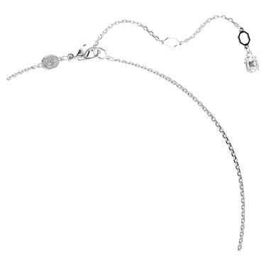 Hyperbola 鏈墜, 混合式切割, Infinity, 白色, 鍍白金色 - Swarovski, 5679438