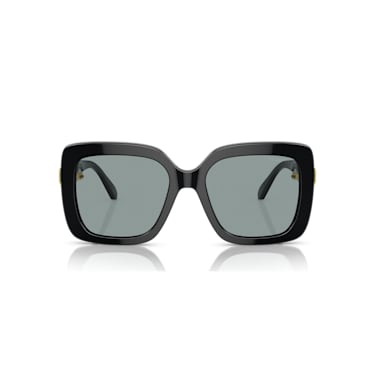 Sunglasses, Oversized, Square shape, SK6001, Black - Swarovski, 5679521